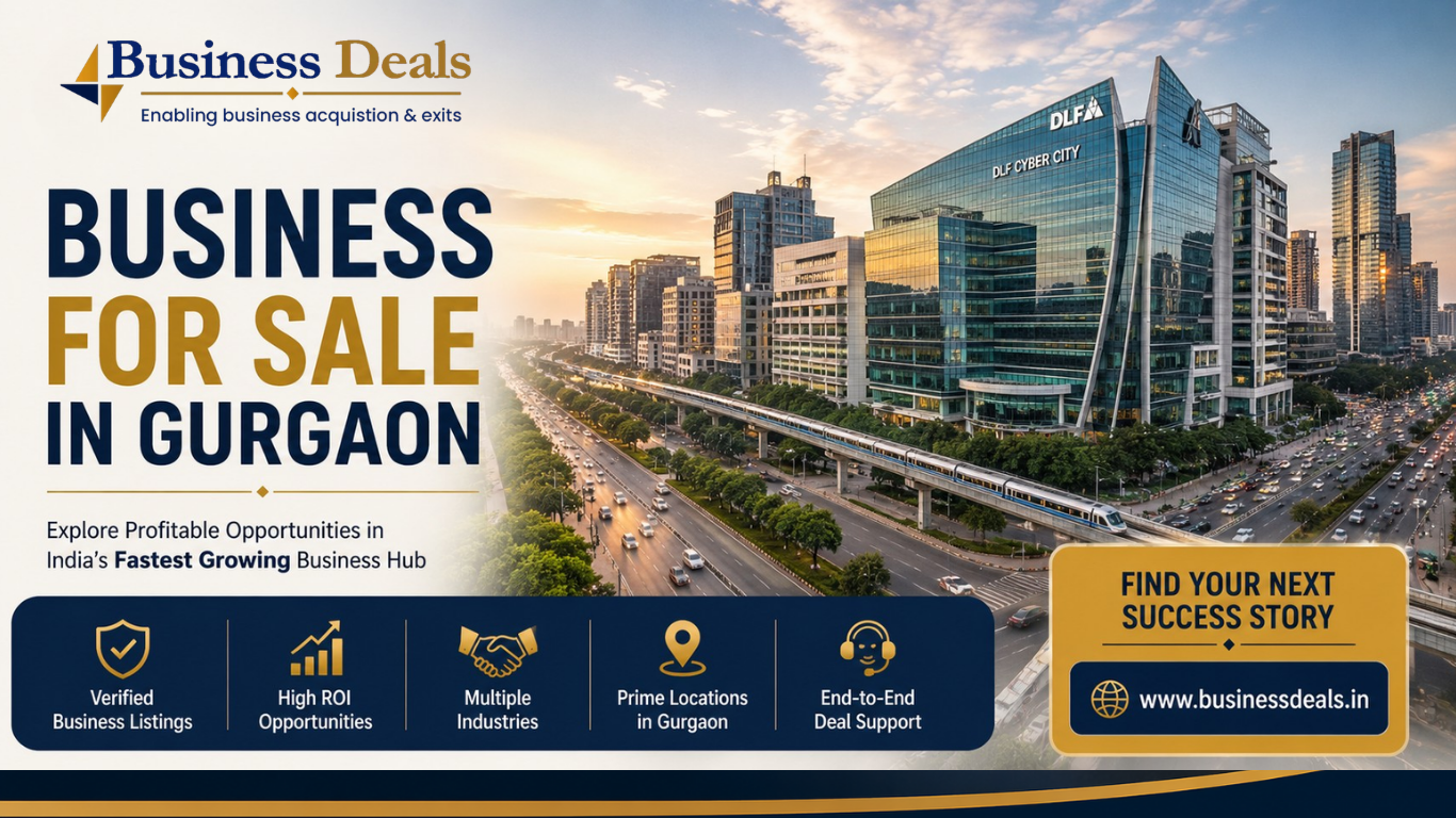 Business for Sale in Gurgaon: 2026 Buyer's Complete Guide